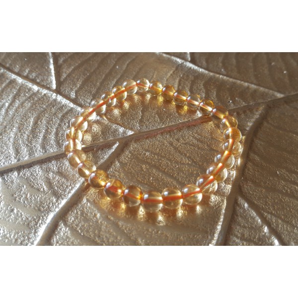 Citrine - Bracelet de 6 mm