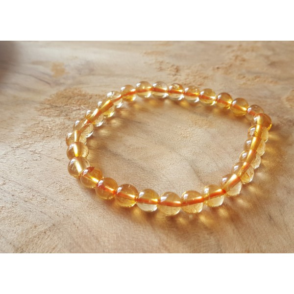 Citrine - Bracelet de 6 mm