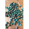 Chrysocolle perle ronde de 6mm