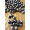 Obsidienne Neige - perle ronde 6mm