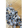 Inclusion Tourmaline noire - perle de 6mm