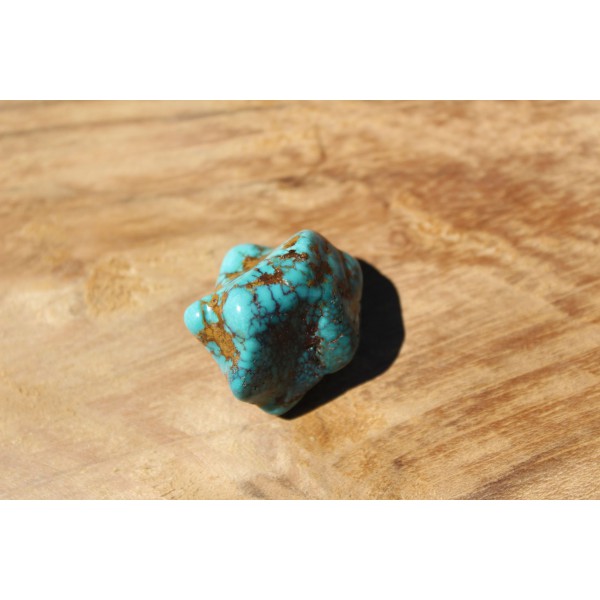 Turquoise polie de 17 grammes