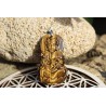 Pendentif Oeil de Tigre 36 Grs - forme bouddha