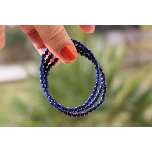 Lapis Lazuli - Bracelet 4mm