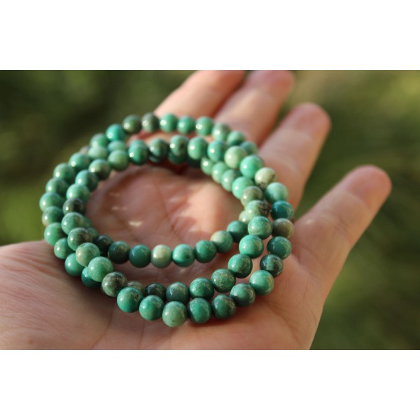 Turquoise (Tibet) - Bracelet 6mm