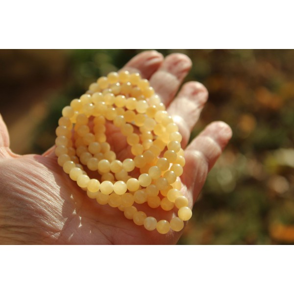 Calcite Orange - bracelet 6mm