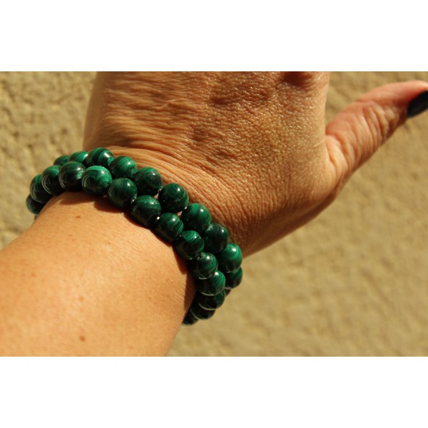 Malachite - bracelet 10 mm