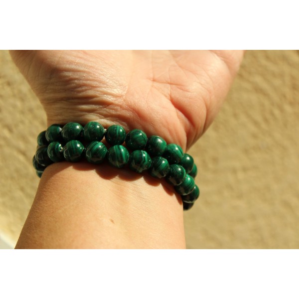 Malachite - bracelet 10 mm
