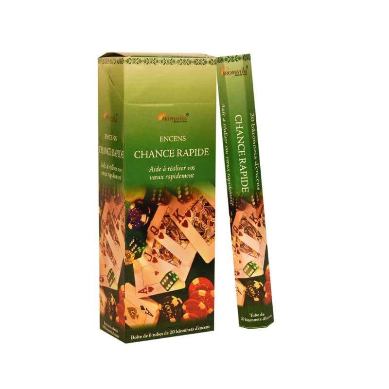 Chance rapide X20 - Encens Aromatika bâton Chance rapide X20 - Encens Aromatika bâton