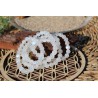 Pierre de Lune - Bracelet 8mm (reflets bleus)