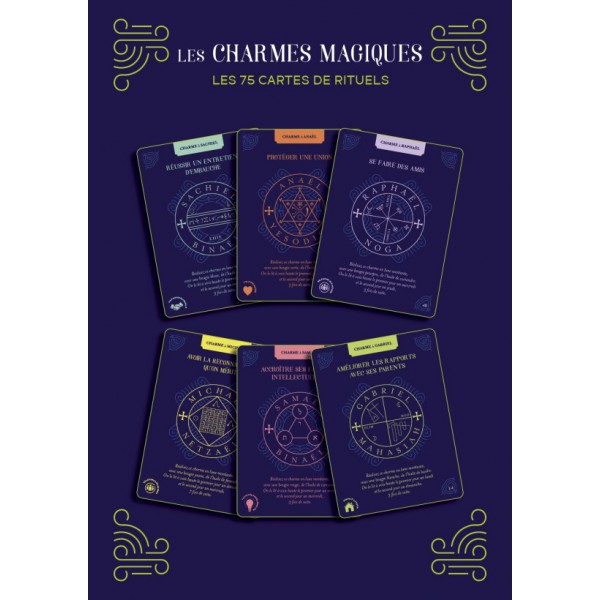 Les charmes magiques - Coffret 75 cartes + livret