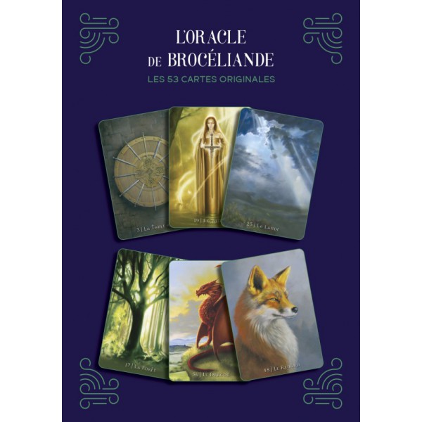 L'Oracle de Brocéliande - Coffret 53 cartes + livre
