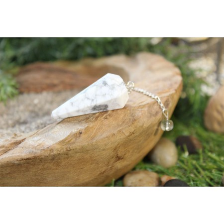 Howlite - Pendule 15 Gr