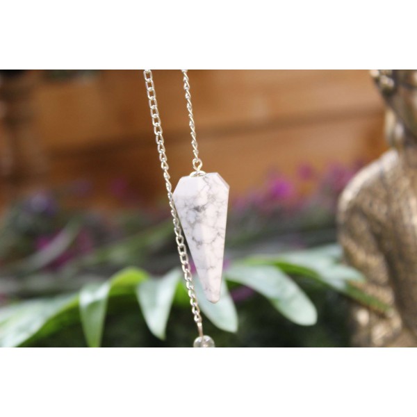 Howlite - Pendule 15 Gr