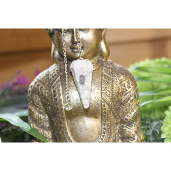 Howlite - Pendule 15 Gr
