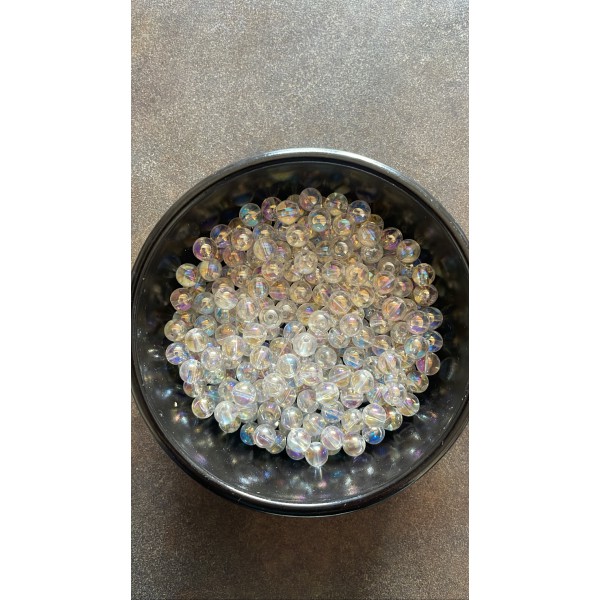 Hématite - perle ronde percée 6mm