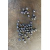 Iolite - perle ronde percée 8mm