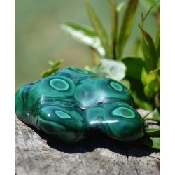 Malachite Polie nodule 220 Gr