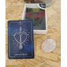 Galet Quartz Rose - arcane tarot "L'Amoureux"