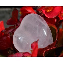 Quartz Rose - Cœur 28 gr