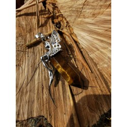 Oeil De Tigre - Pendentif Fée