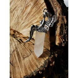 Cristal de Roche - Pendentif Fée