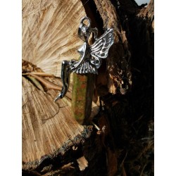 Unakite - Pendentif Fée