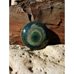 Jaspe Orbiculaire - Poli 18 Gr