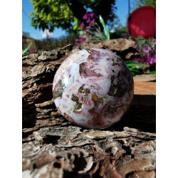 Jaspe Orbiculaire - Poli 44 Gr