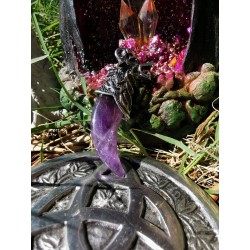 Améthyste - Pendentif Croc