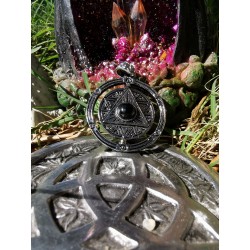 Tourmaline Noire - Pendentif Pentacle
