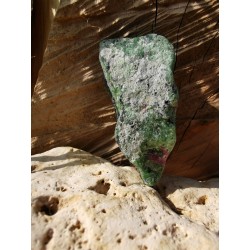 Rubis sur Zoïsite - Brut 38 gr