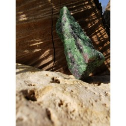 Rubis sur Zoïsite - Brut 38 gr
