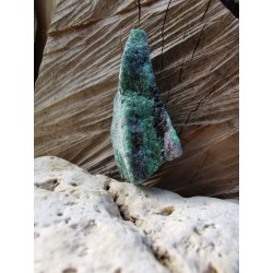 Rubis sur Zoïsite - Brut 38 gr