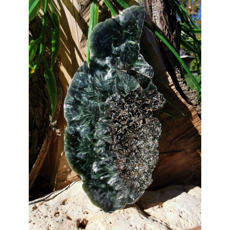 Séraphinite - Brute 55 gr Séraphinite - Brute 55 gr