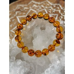 Ambre - Bracelet 10 mm