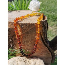 Ambre - Collier multicolore