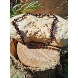 Ambre - Collier bébé perles irrégulières