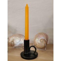 Bougie de couleur orange - teintée dans la masse