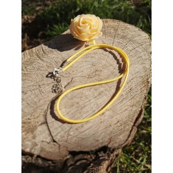 Cordon en Polyester - Jaune 45 cm