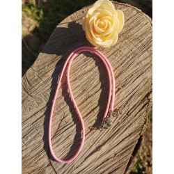 Cordon en Polyester - Rose Clair 45 cm