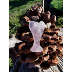 Quartz Rose - Pendentif Ange 6 gr