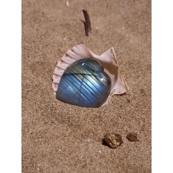 Labradorite - Polie Coeur 13 gr