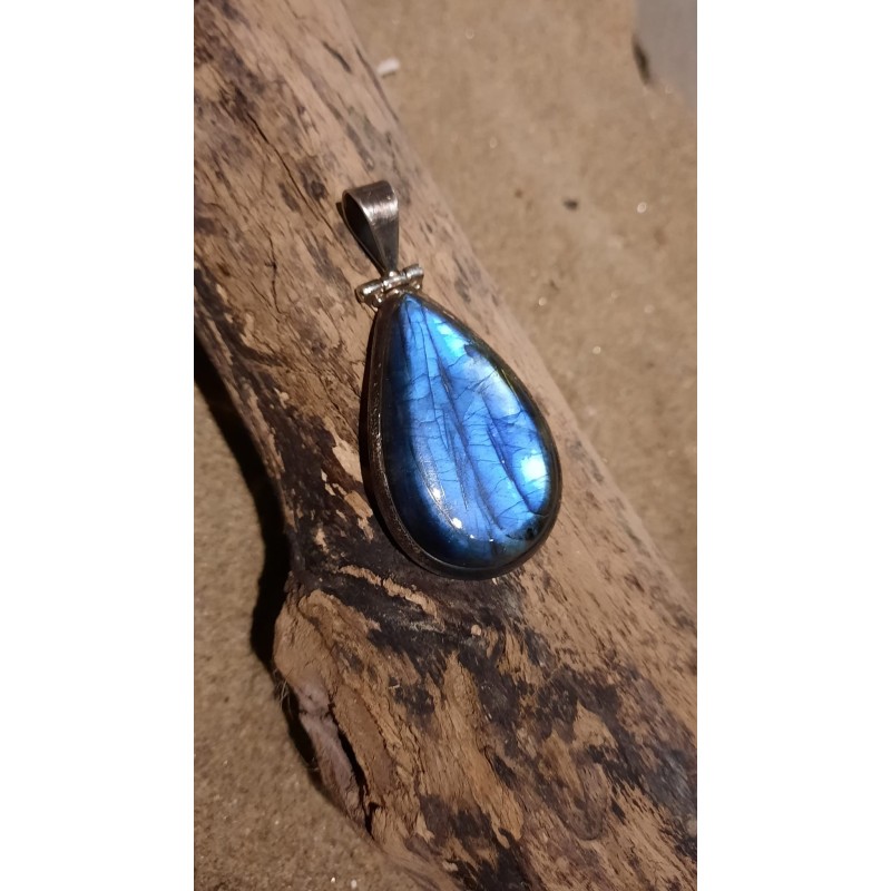 Labradorite - Pendentif argent 925 15 gr Labradorite - Pendentif argent 925 15 gr