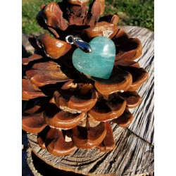 Amazonite - Pendentif coeur 4 Gr