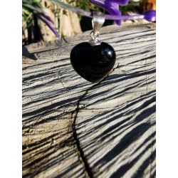 Onyx - Pendentif coeur 2 Gr