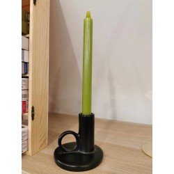 Bougie de couleur verte - teintée dans la masse