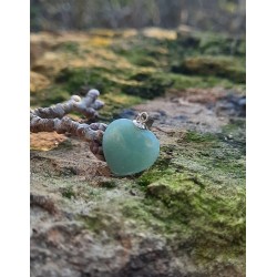 Aventurine - Pendentif coeur 2 gr