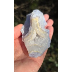 Calcédoine - Brute Namibie 186 Gr