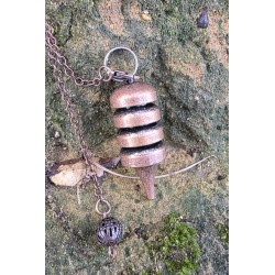 Pendule métal - Enel bronze